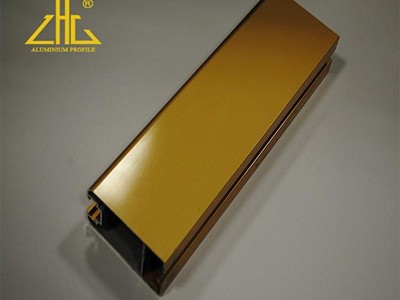 Golden Electrophoresis Aluminum Profile