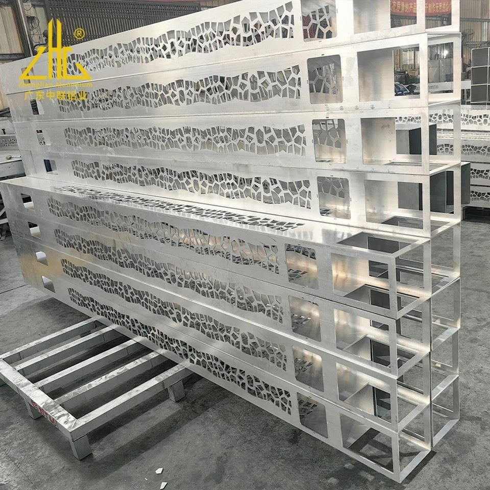 Precision Laser Cutting Aluminum Lamp Post Columns