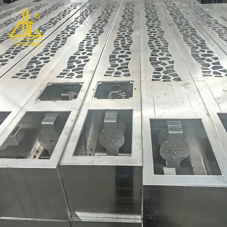 Precision Laser Cutting Aluminum Lamp Post Columns