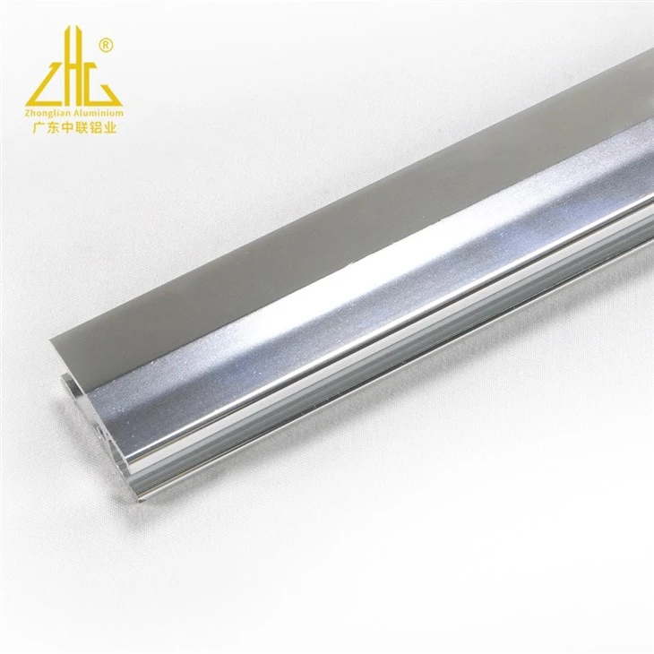 Aluminum Extrusion Electroplated Shower Room Aluminum Profile